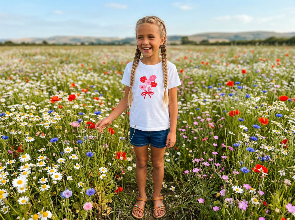Bouquet Matching Youth Kids T-Shirt, PRE-ORDER, est. dispatch early to Mid May