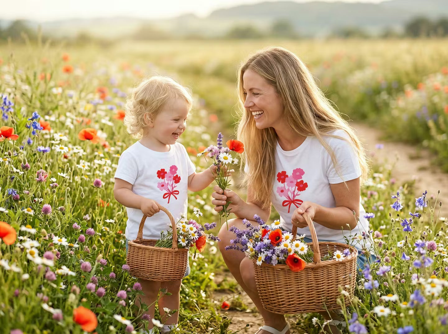 Bouquet T-shirt for Baby/Toddler, PRE-ORDER, est. dispatch early to Mid May