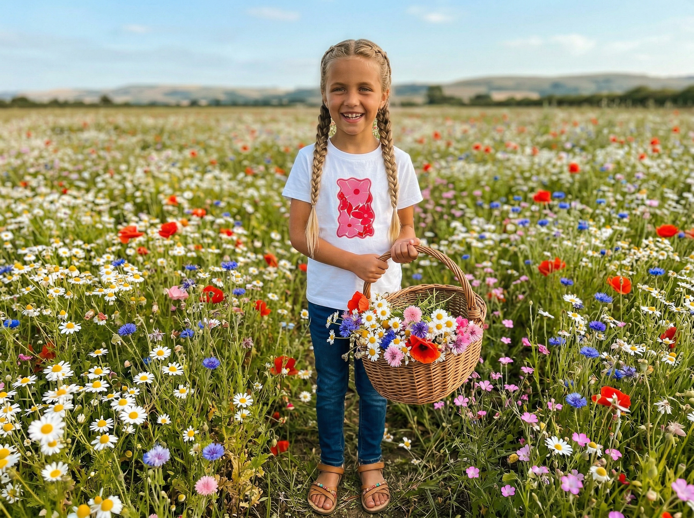 Forever Flowers, Matching Youth Kids T-shirt, PRE-ORDER, est. dispatch early to Mid May