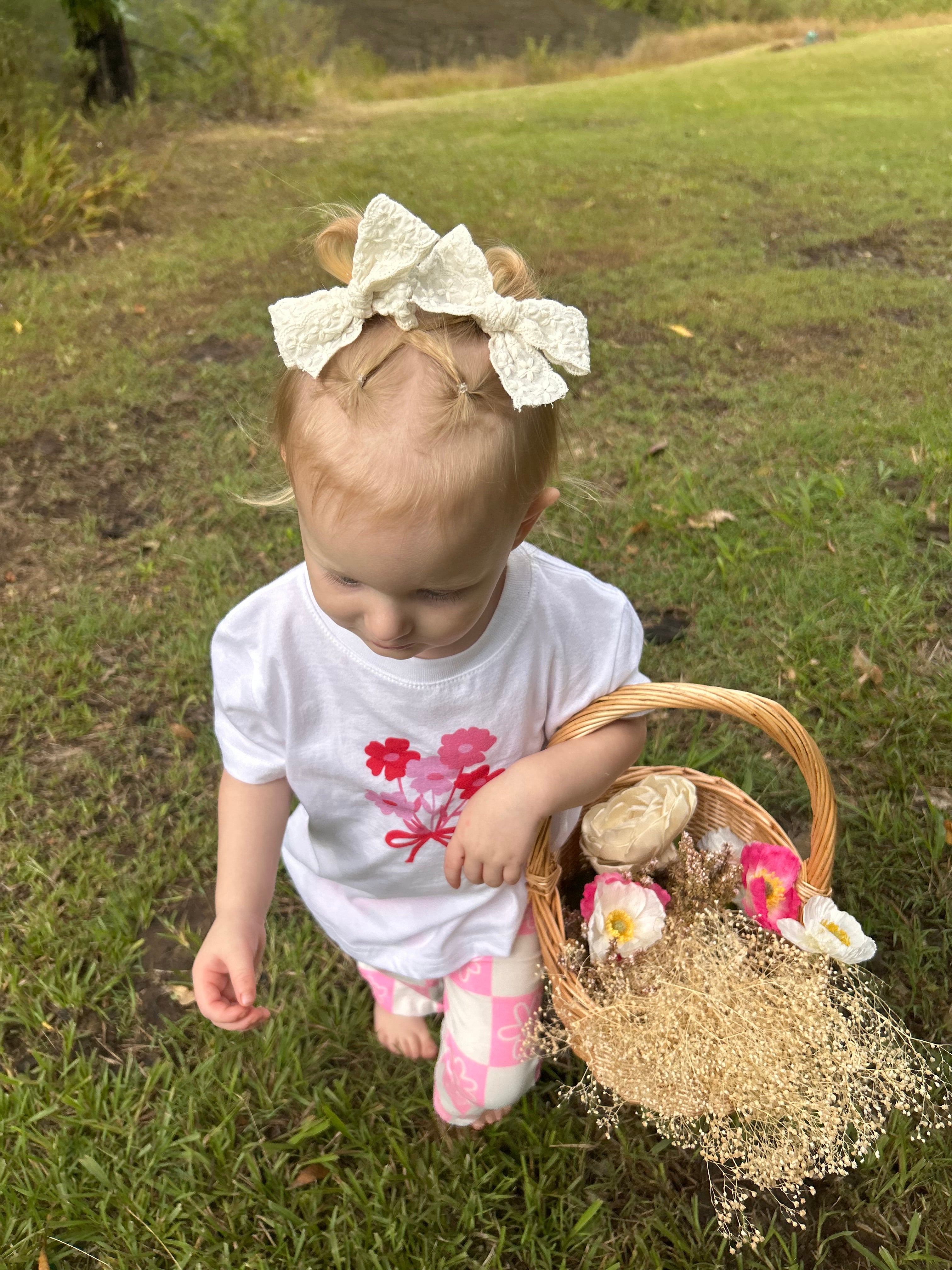 Bouquet T-shirt for Baby/Toddler, PRE-ORDER, est. dispatch early to Mid May
