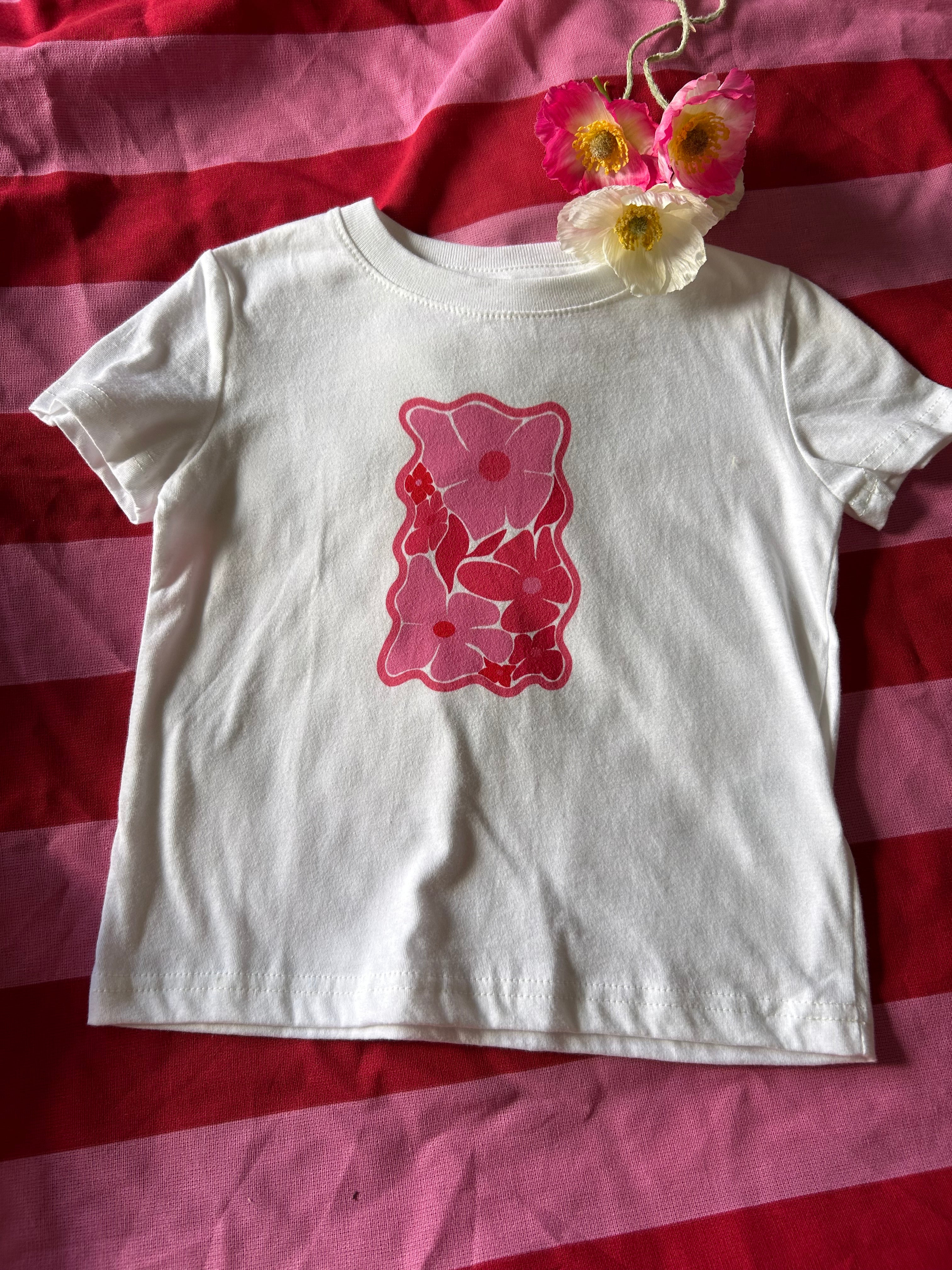 Forever Flowers, Baby/Toddler T-shirt, PRE-ORDER, est. dispatch early to Mid May